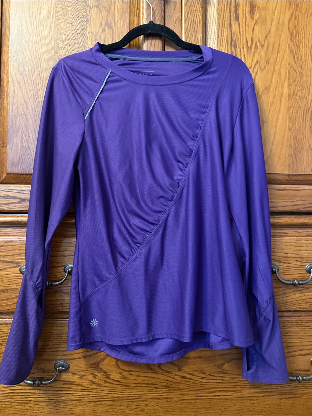 Athleta purple workout top